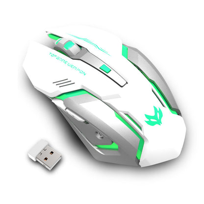 Wireless Charging Silent Gaming Mouse (Machinery Design)