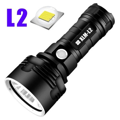 Strong Flashlight Focusing Led Light Rechargeable Super Bright
