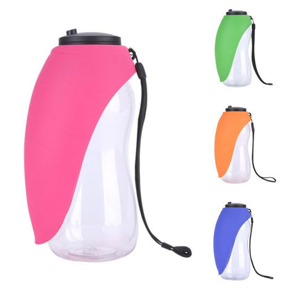 Portable Pet Dog Water Bottle & Drinking Bowl