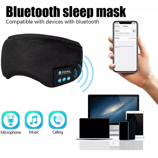 Bluetooth sleep mask with sound -     Turn Any Place Into a Sleep Sanctuary