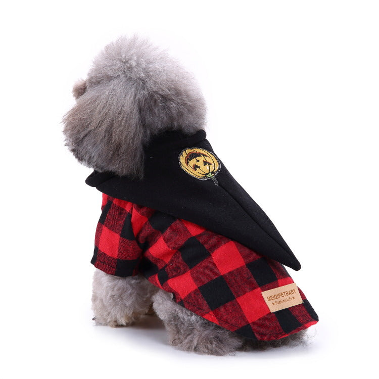 Christmas Pet Supplies Outdoor Dog Walking Clothes